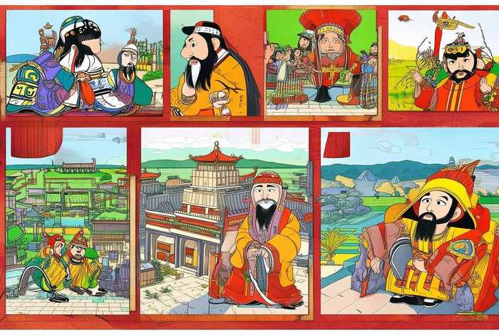 中国历史注音漫画版 - 中国历史注音漫画版图片