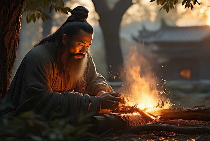 中国神话故事燧人取火读书笔记 - 中国神话故事燧人钻木取火的读后感