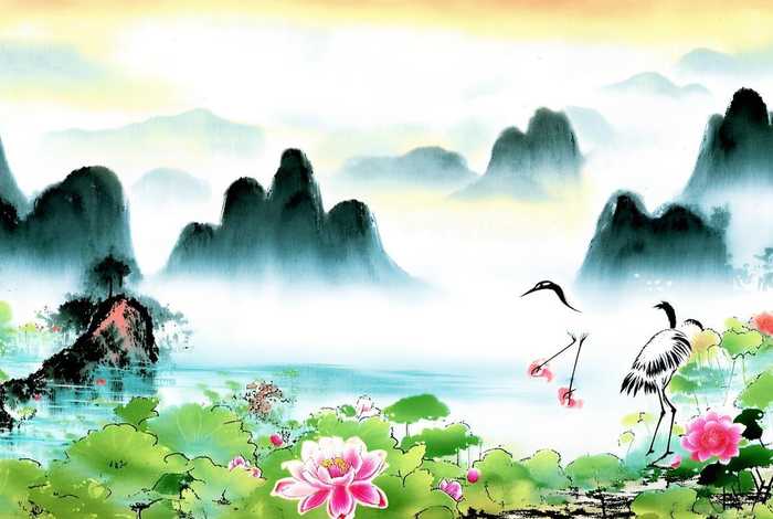 中国史里的名画；中国史里的名画作品