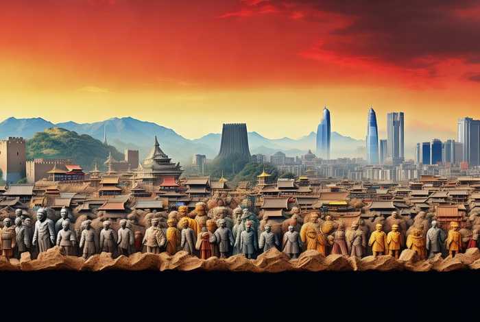 中国历史时刻 - 中国历史时刻进程图照片