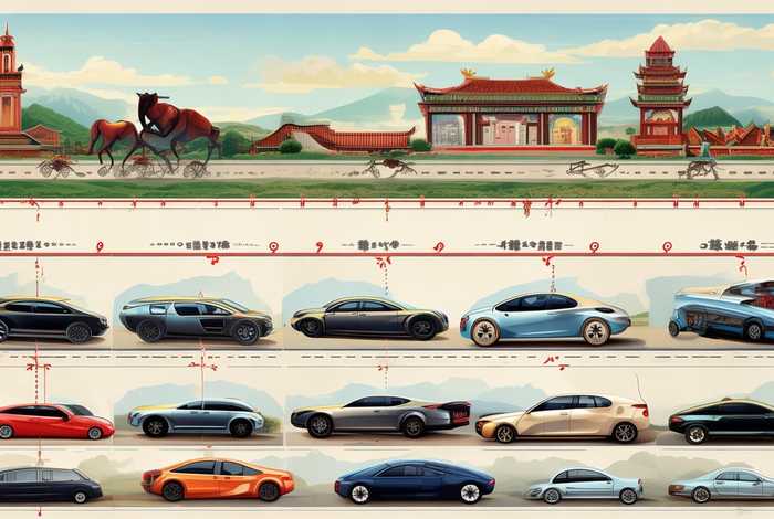 中国汽车历史的演变动画 中国汽车历史的演变动画片