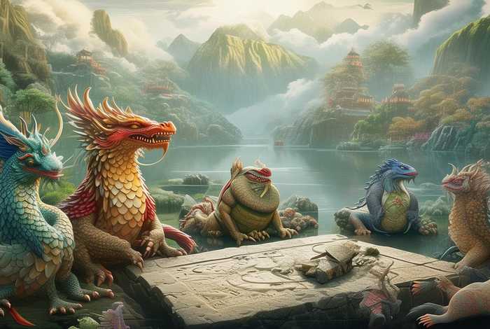 中国远古传说大全 - 中国远古传说大全图片