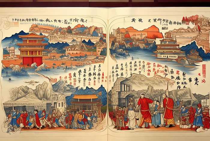 中国历史故事探秘大全手抄报，中国历史故事探秘大全手抄报内容