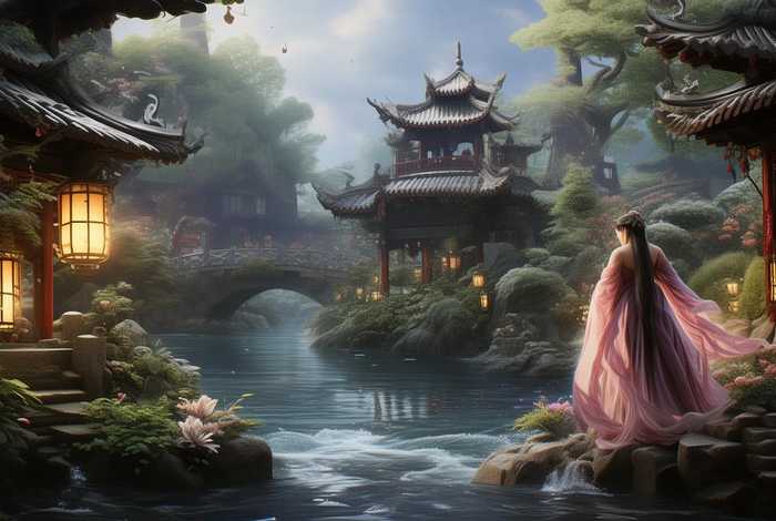 中国神话故事河伯娶妻；中国神话故事河伯娶妻囿