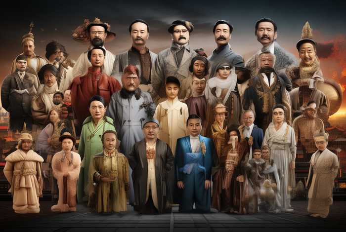 中国历史故事现代；中国现代20位历史人物故事