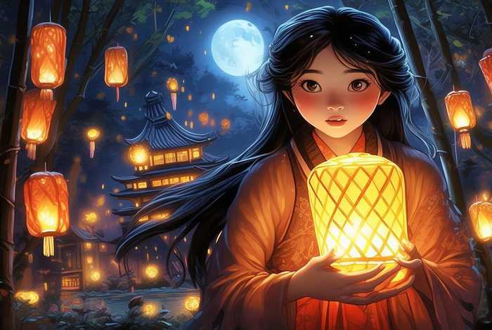 中国民间故事的插图配文 - 中国民间故事的插图配文怎么画