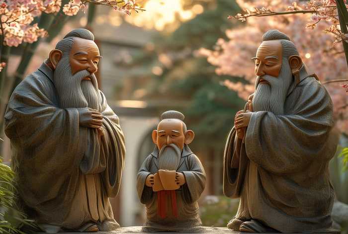 中国历史上两个半圣人是谁；中国古代两个半圣人是谁