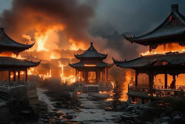 中国历史火烧圆明园，中国近代史火烧圆明园