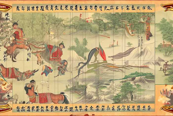 中国历史故事春秋篇手抄报，中国历史故事春秋篇手抄报怎么画