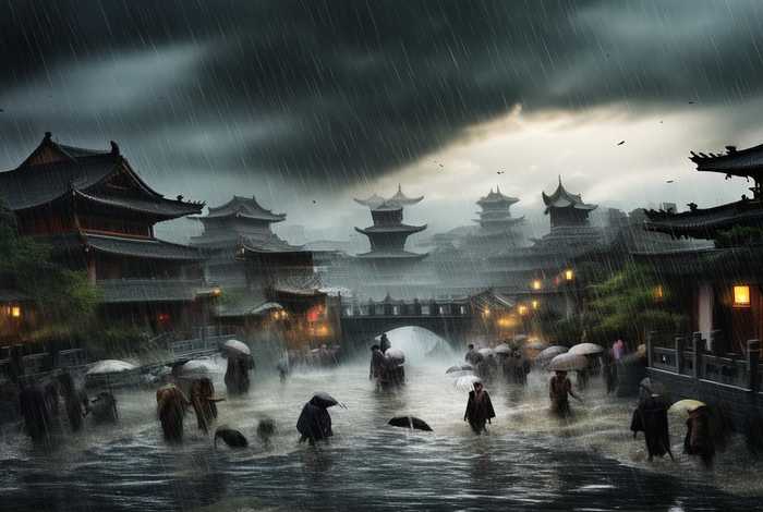 中国历史上的特大暴雨事件；中国历史特大暴雨纪录