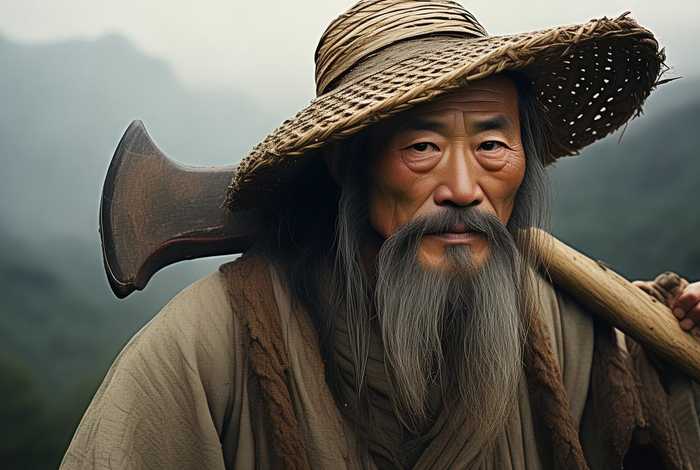 中国樵夫故事图片 中国樵夫故事图片高清