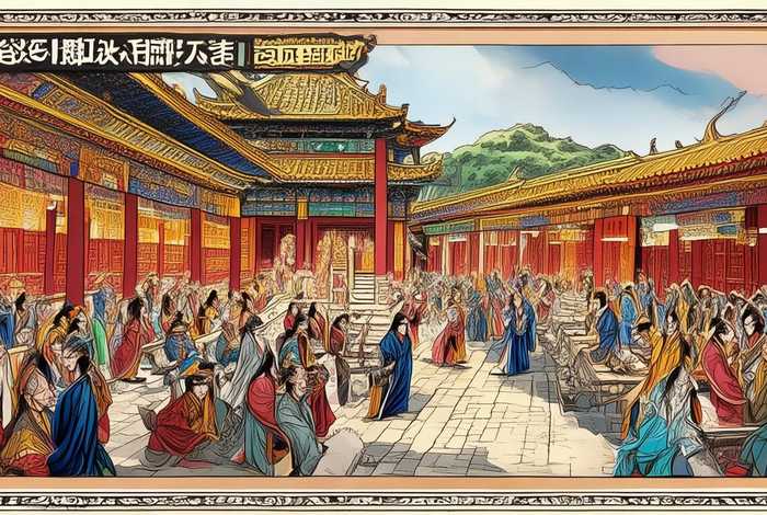 中国历史故事图片高清手绘，中国历史故事图片高清手绘版