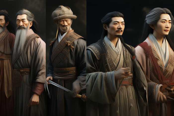中国历史上的四大人物，中国历史四大杰出人物
