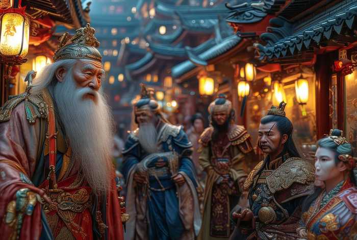 中国民间故事中的历史人物都有谁；中国民间故事中的历史人物都有谁呢