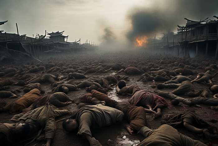 中国历史上屠杀事件 - 中国古代屠杀事件