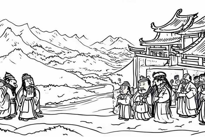 中国历史故事摆件简笔画、中国历史故事摆件简笔画图片 中国历史故事摆件简笔画、中国历史故事摆件简笔画图片