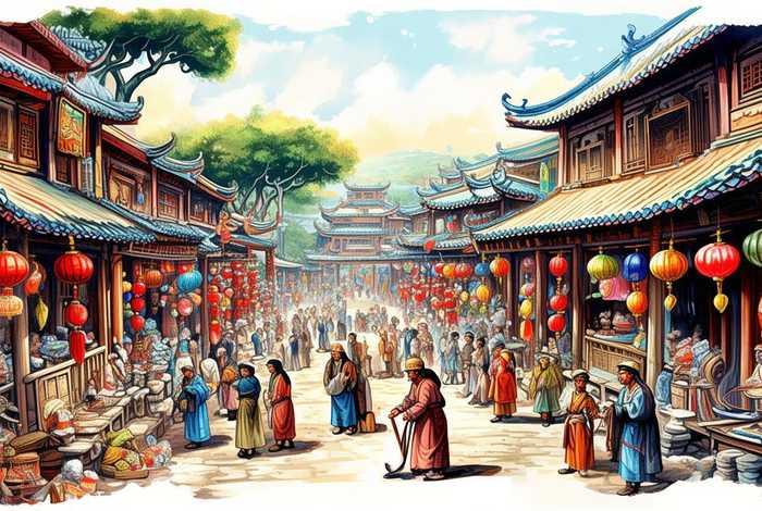 中国历史手绘故事图片；中国历史手绘故事图片大全