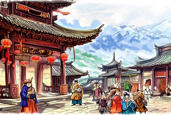 中国历史故事的插图手抄报 中国历史故事的插图手抄报怎么画