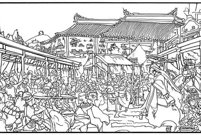 中国历史故事漫画简笔画、中国历史故事漫画简笔画大全