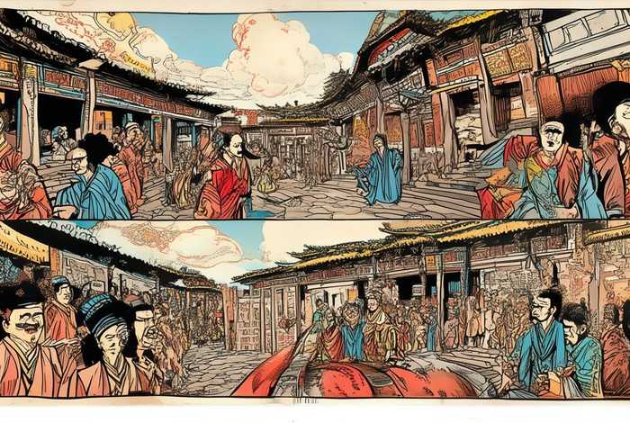 中国历史漫画手绘连环画 中国历史漫画手绘连环画图片
