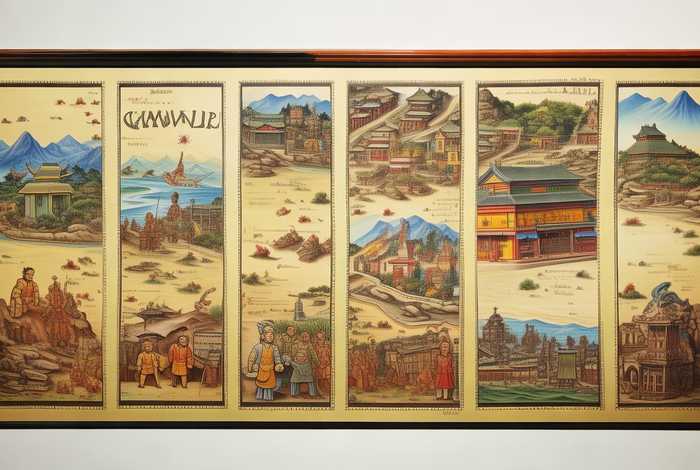 中国历史知识墙贴；中国古代历史知识大全框