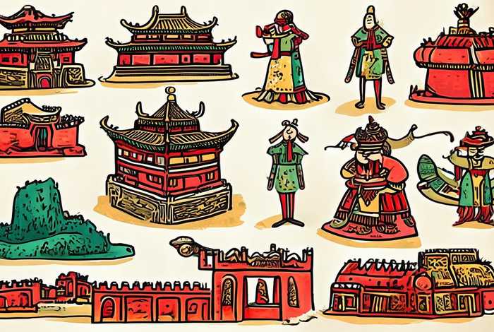 中国历史简笔画图片 - 中国历史简笔画图片大全