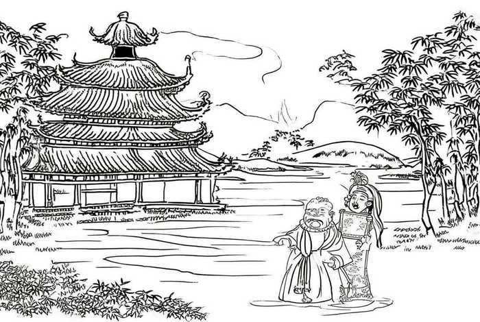 中国历史故事配图手绘 中国历史故事配图手绘简笔画