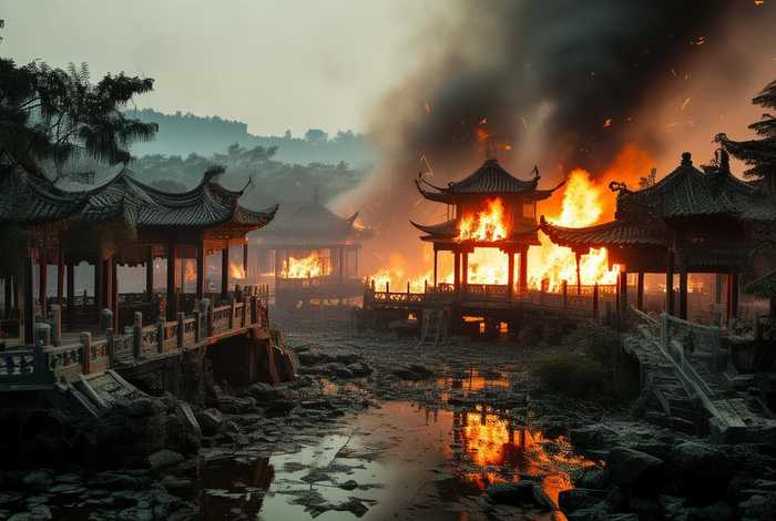 中国历史火烧圆明园，中国近代史火烧圆明园