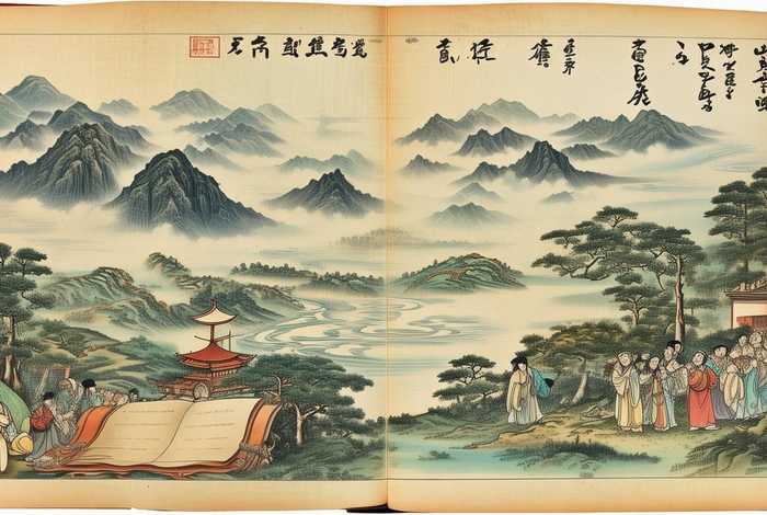 中国历史书籍精美插图 - 中国历史书籍精美插图图片
