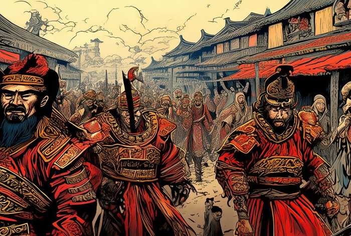 中国历史漫画 手绘 - 中国历史漫画 手绘图片