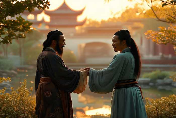 中国历史上的友情的故事英语，中国历史中的友谊故事