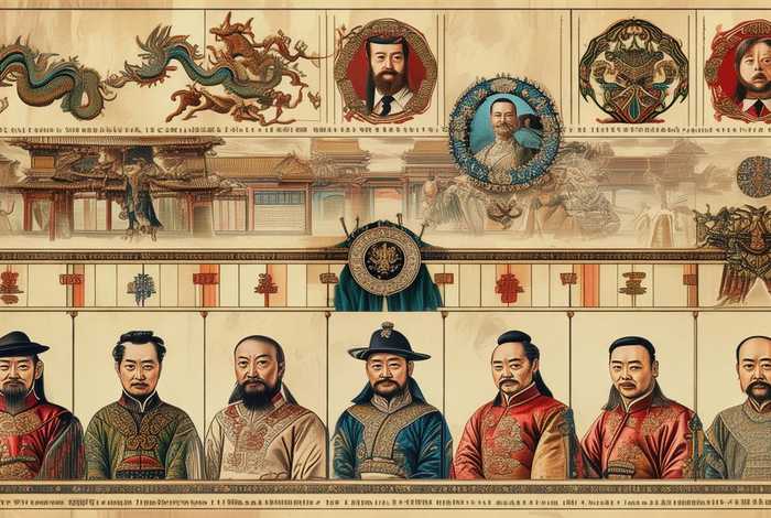 中国历史清朝顺序表（中国历史清朝顺序表图）
