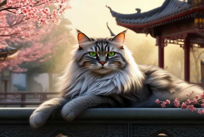 中国猫的历史简介，中国猫的历史简介图片