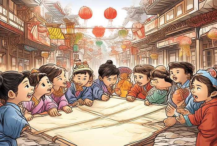 中国历史故事读书小报图片；中国历史故事读书小报图片简单