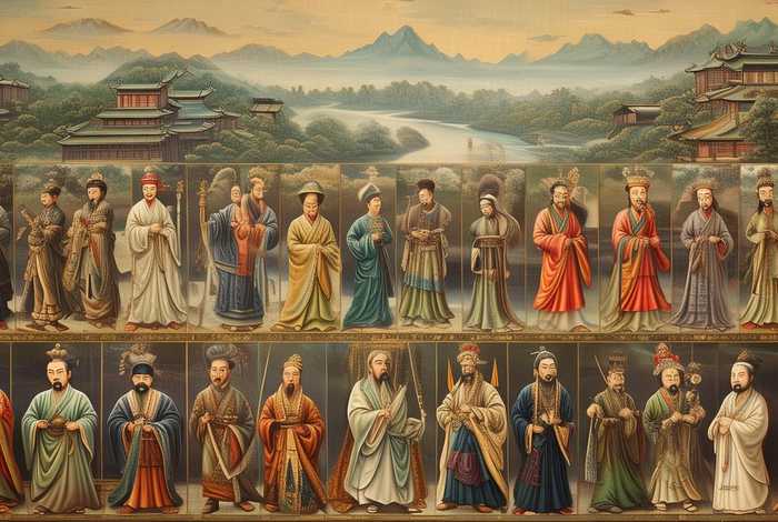 中国历史人物图谱；中国历史人物图谱大全