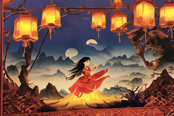 中国民间故事的封面图；中国民间故事的封面图片