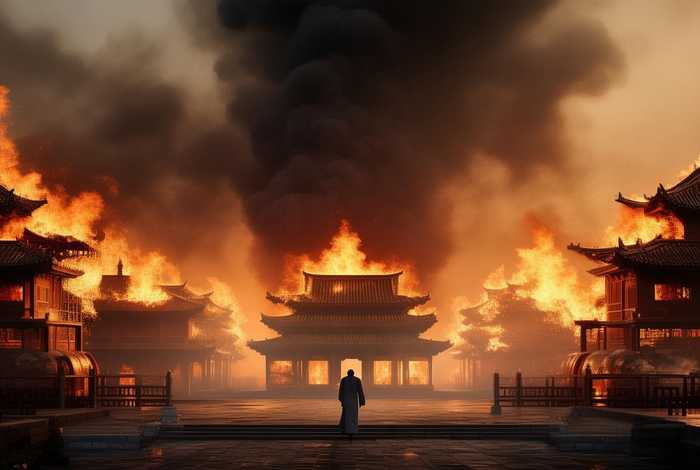 中国历史绘本火烧圆明园、火烧圆明园历史课本