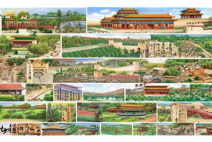 中国历史画图；中国历史画册图片