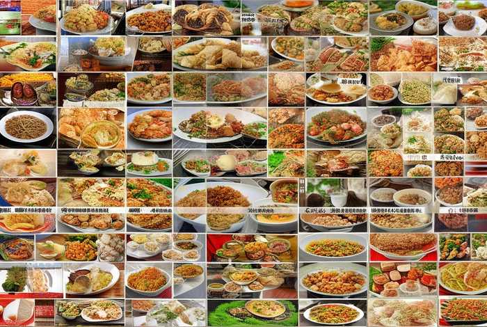 中国历史上的100种美食；中国各种美食的历史