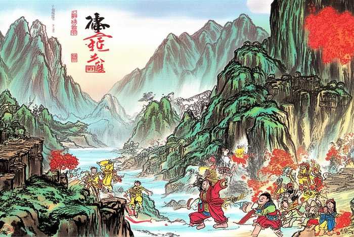 中国历史故事题材画作有哪些，中国历史故事题材画作有哪些书