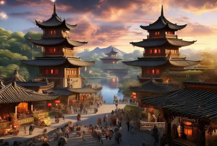 中国历史故事城堡图画怎么画、中国历史故事城堡图画怎么画的
