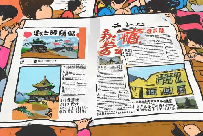 中国历史故事读书小报手抄报；中国历史故事读书小报手抄报图片