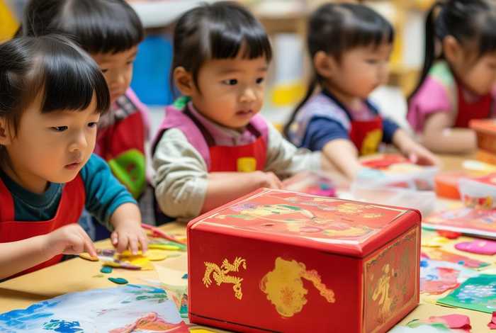 中国历史红色故事盒子怎么做（红色故事盒子幼儿园手工制作）