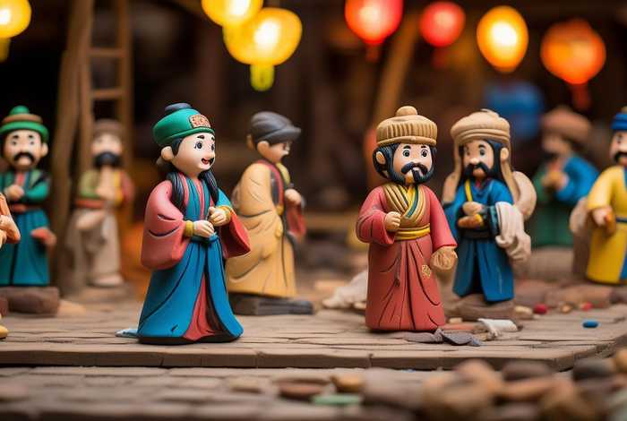 中国历史故事粘土人物图片、中国历史故事粘土人物图片简笔画