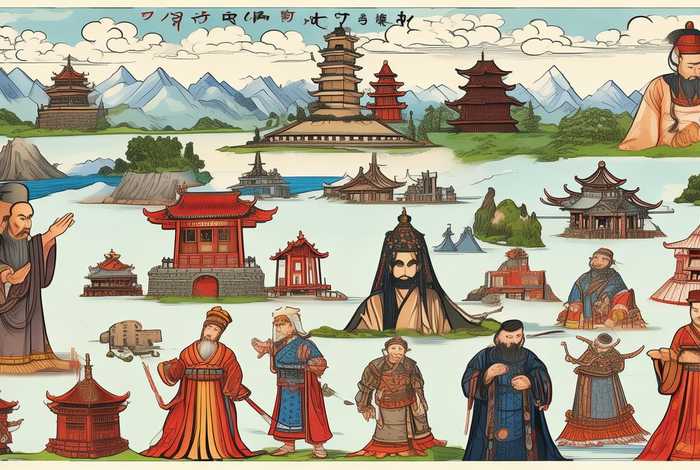 中国历史简笔画图片大全，中国历史简笔画图片大全大图