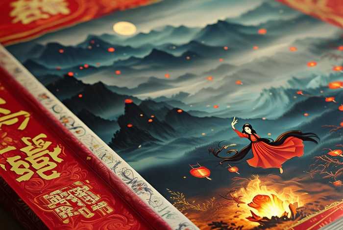 中国民间故事的封面图；中国民间故事的封面图片