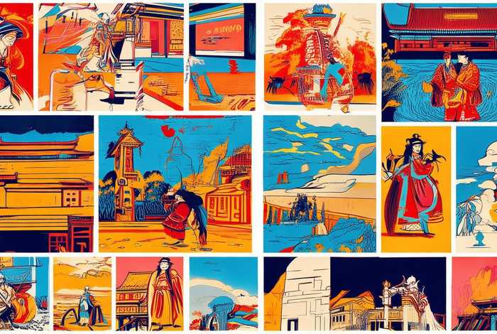 中国历史故事集手抄报英语 - 中国历史故事集手抄报简单一点