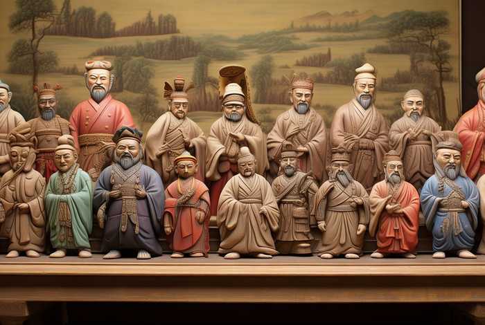 中国历史人物粘土手工 - 中国历史人物粘土手工作品图片 中国历史人物粘土手工 - 中国历史人物粘土手工作品图片