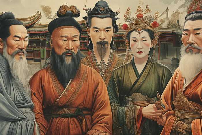 中国历史人物剪辑（中国历史人物剪辑图片）