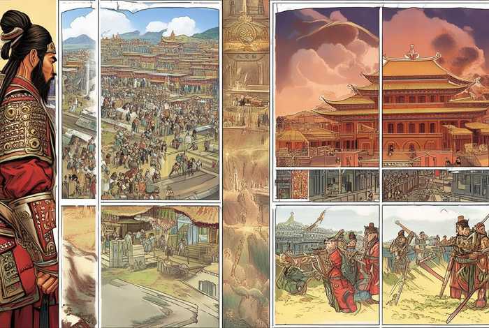 中国历史故事连环画4张怎么画，中国历史故事连环画4张怎么画的